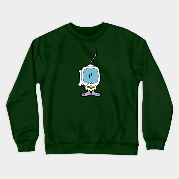 Skelevision Crewneck Sweatshirt by RobotGhost